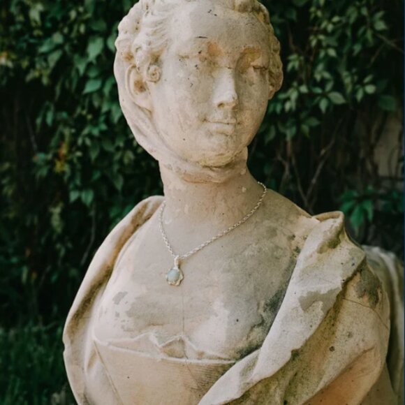 Faris Lava Amulet in Sterling Silver - Picture 4 of 4